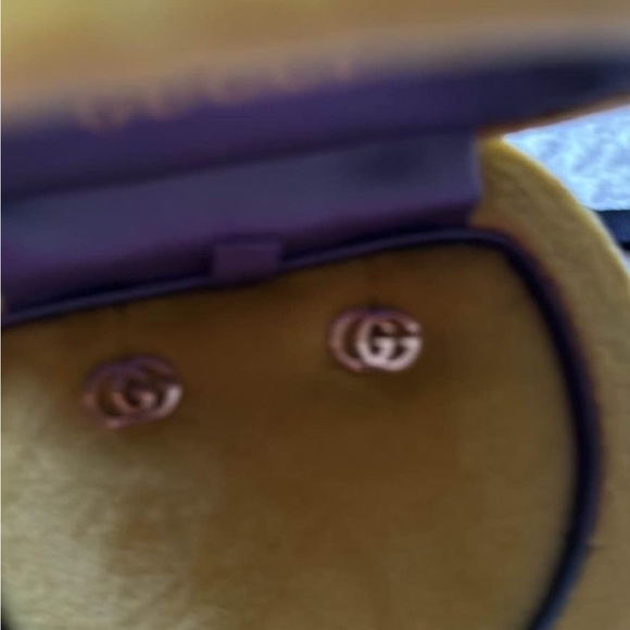 Gucci Gold Earrings - Picture 1 of 2